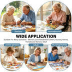 Puzzles for seniors, older adults, homebound users, and memory care activities
